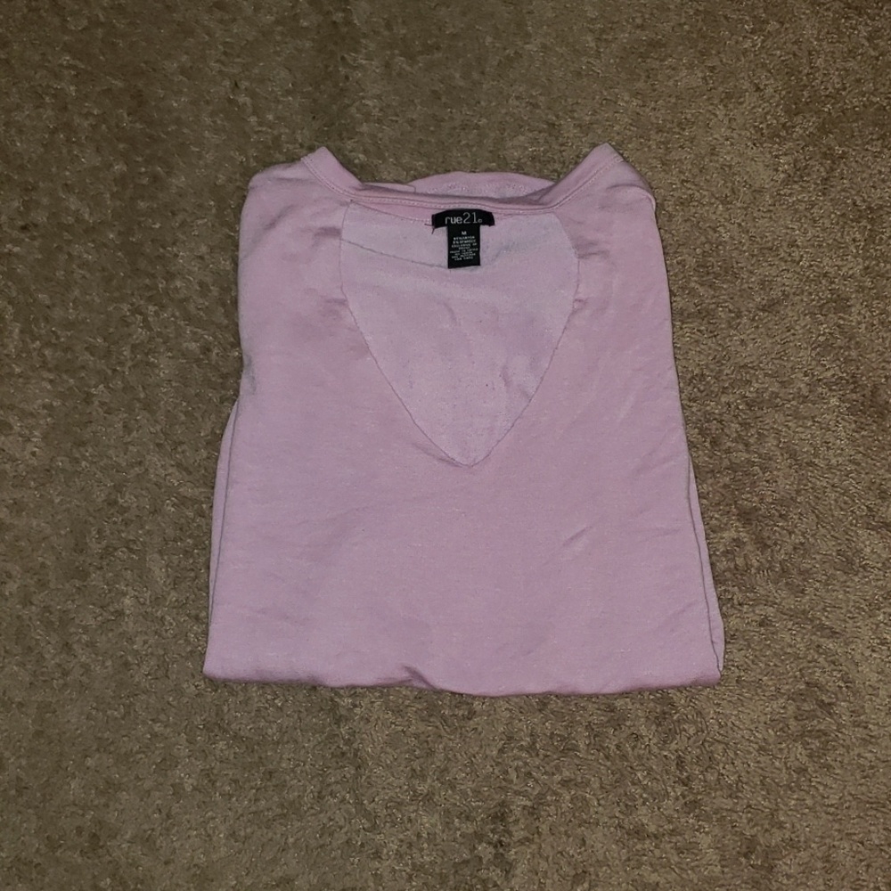Rue 21 pink shirt